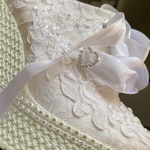 Bridal Wedges for Wedding EU39